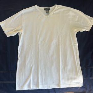 Banana Republic Men’s White V Neck
